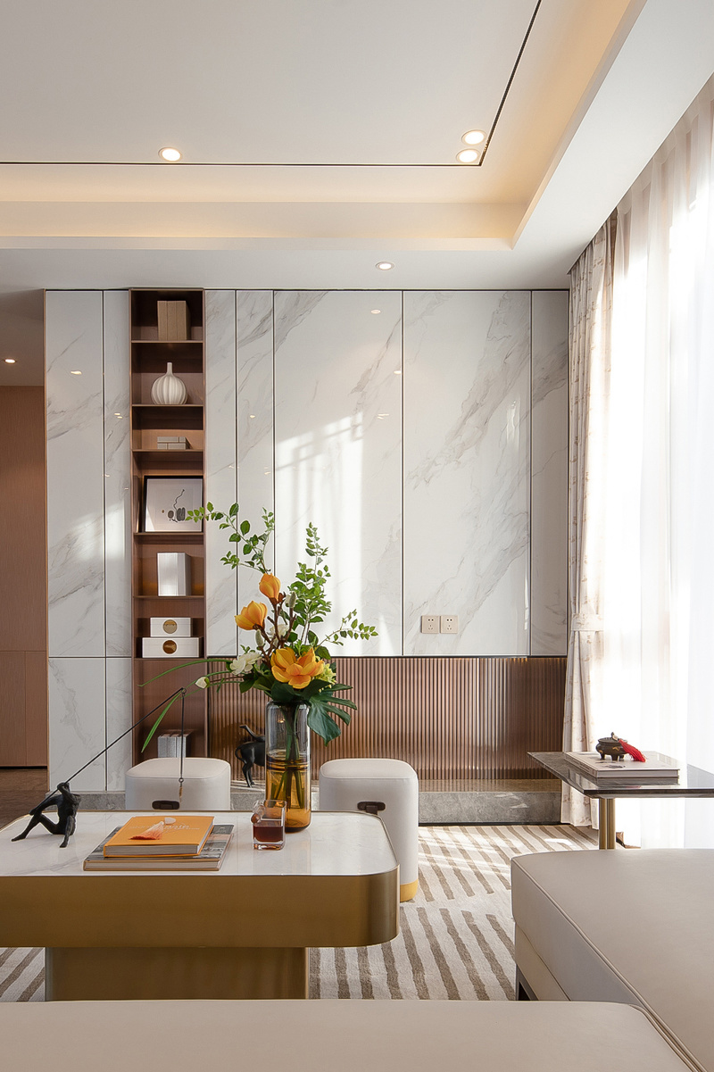 铁岭万达天玺-B户型样板间 | 禅境素雅,静思之美-5