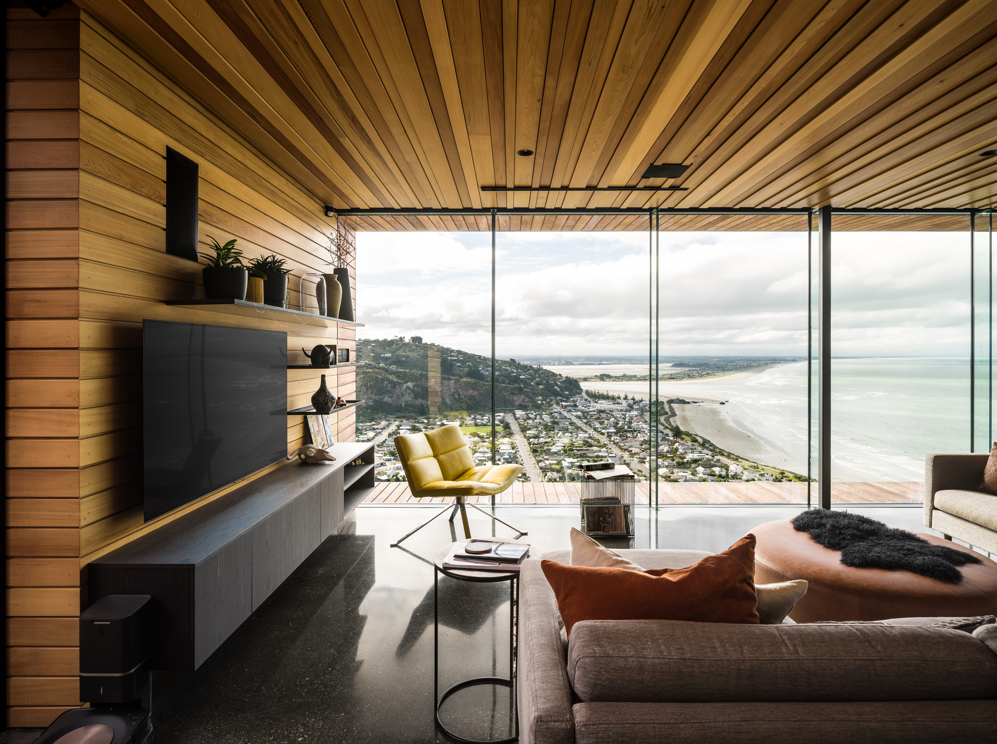 斯卡伯勒清水混凝土住宅丨新西兰丨Young Architects-29