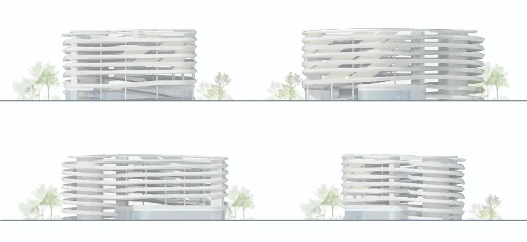 GWP丨东莞CBD示范性立体停车楼 建筑设计 丨中国广东-60