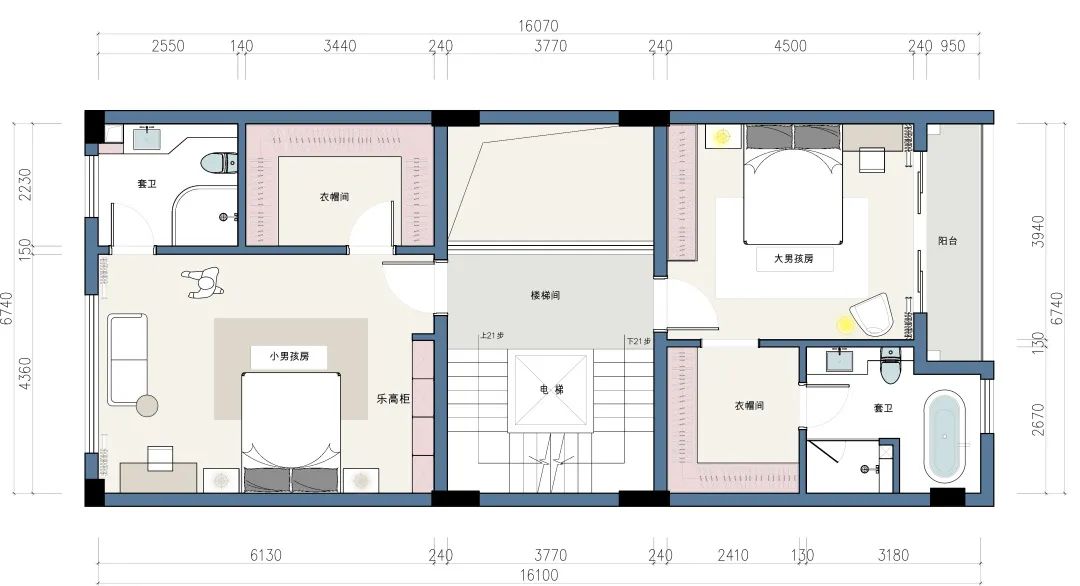 东莞万科皇马郦宫 · 时尚调性多层空间设计丨中国东莞丨DP 设计-11