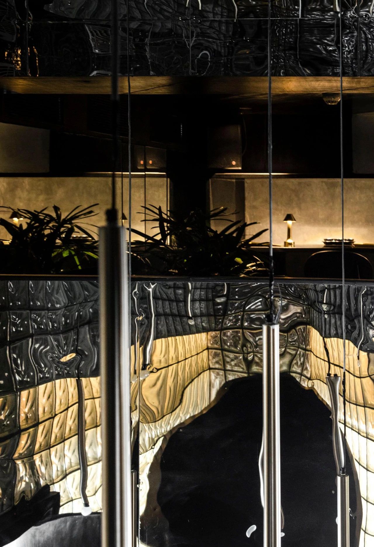 暗黑式混凝土结构鸡尾酒吧设计丨印度新德里丨RENESA ARCHITECTURE DESIGN-44