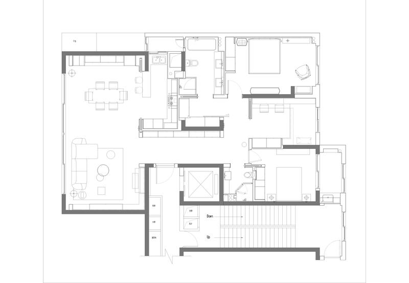 江景平层空间,自然与艺术和谐共生-77