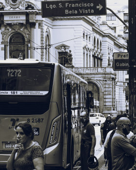 商业街区 Andando pelo centro de SP