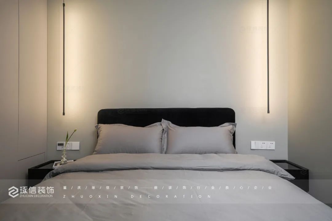 绿地樱园现代极简风住宅设计丨中国重庆丨重庆琢信装饰有限公司-37