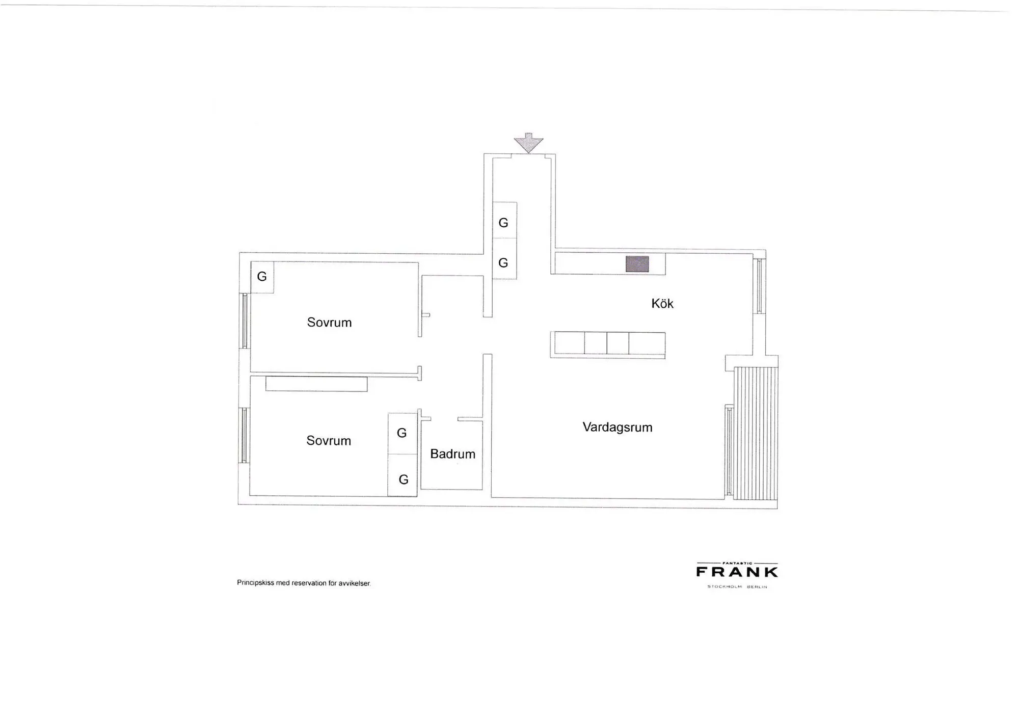 瑞典斯德哥尔摩经典时尚公寓-20