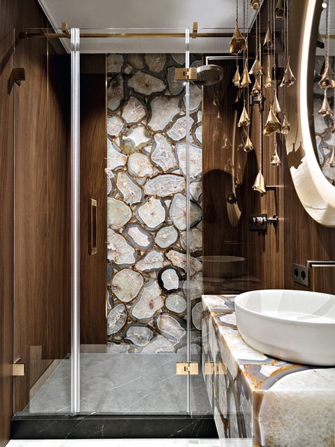 家庭奢华:适合家庭的公寓精美内饰设计-75