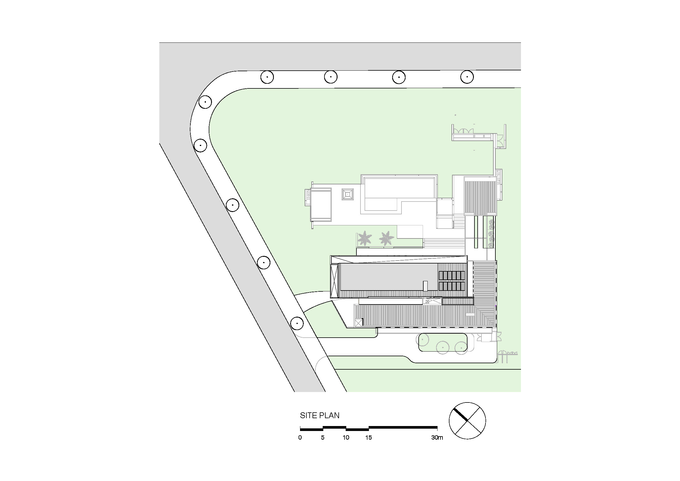 砖石与玻璃的交响乐——EL Residence 度假屋设计-20