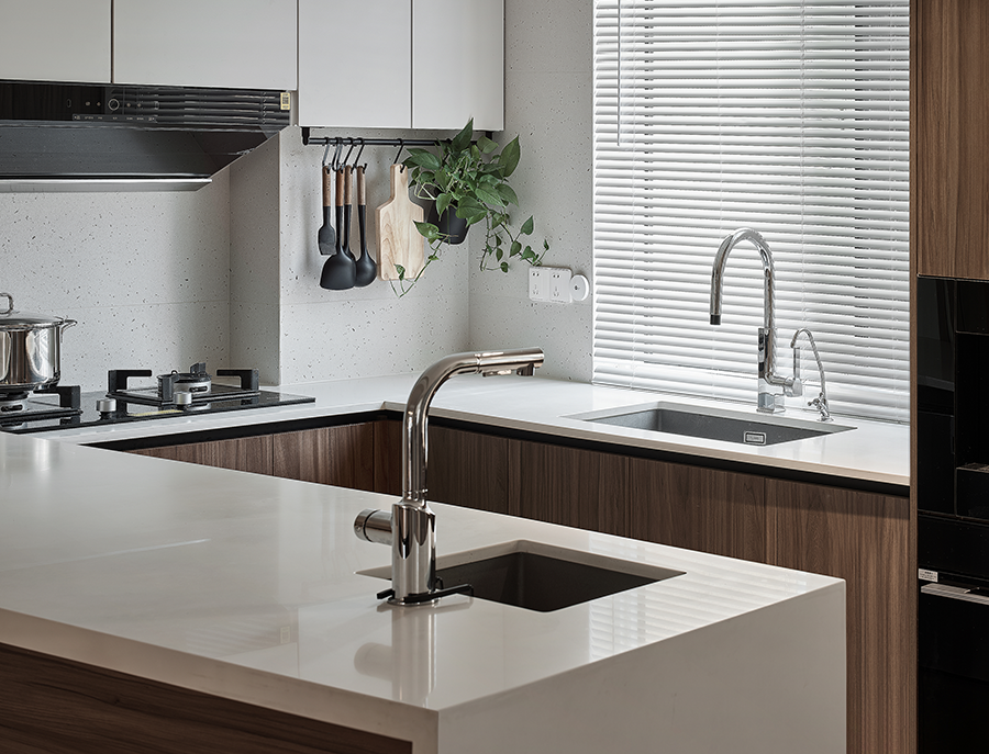 180㎡现代简约上跃， 敞开式设计的随性而居 | 与上设计-34