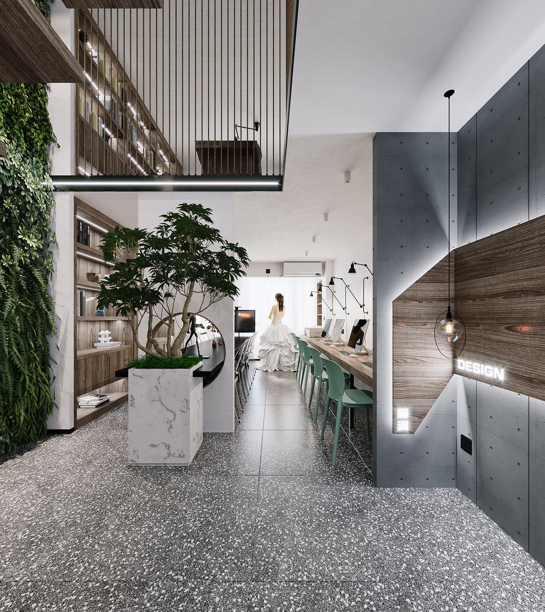 
BJSK设计 | 生态办公室 -0