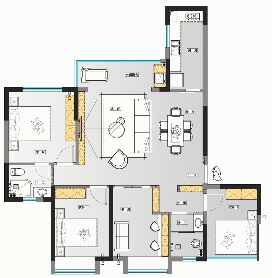 长沙北欧风、宜家风、现代北欧风各具特色,总有一款适合你-6
