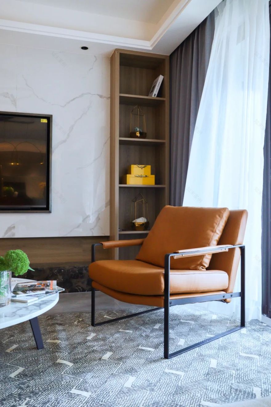 港式现代风打造漓江畔诗意栖居,细节尽显生活仪式感-100