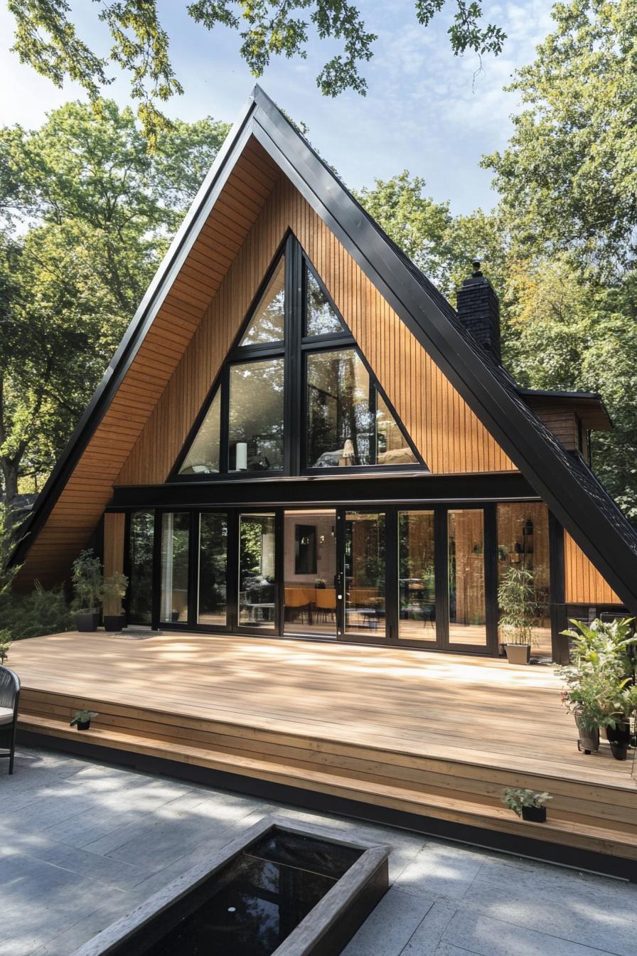 26座Aframe风格自然爱好者小屋丨BuildGreenNewHomes-36