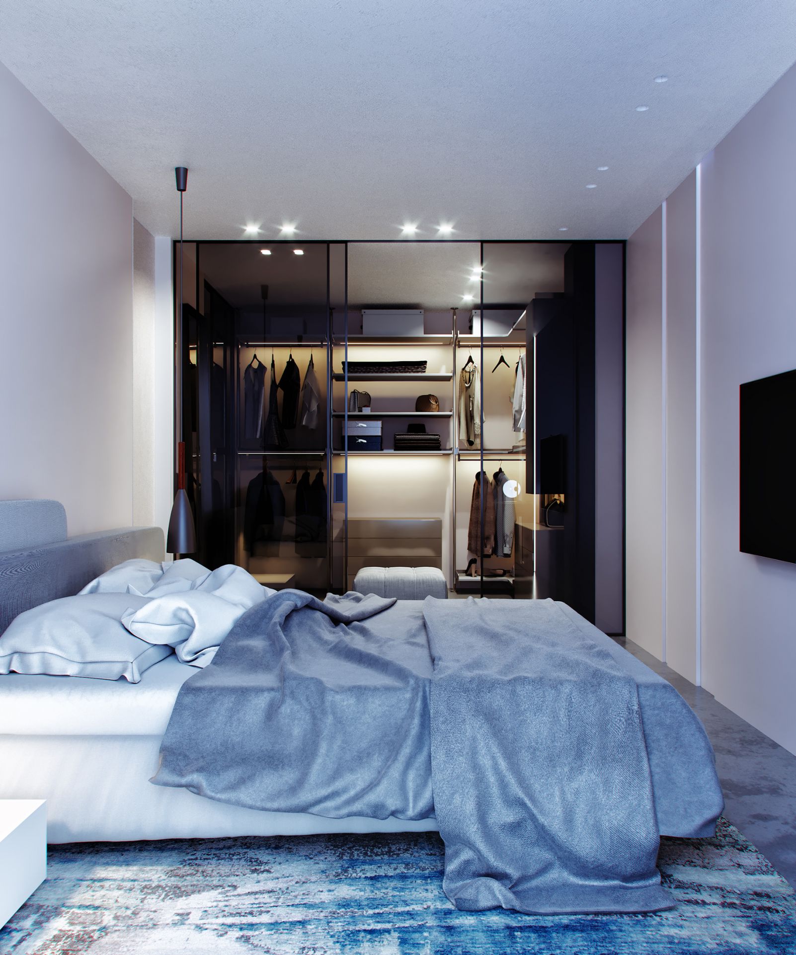 Комфорт сіті · 现代公寓室内设计丨Дизайн  студія Андрія Гординського-17