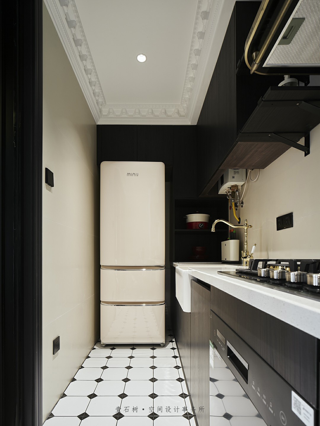 荣誉花园复古风格设计丨壹石樹空间设计事务所-57