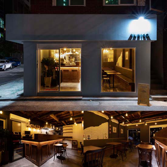 11 坪韩式小清新餐厅，低成本打造梦幻空间-1