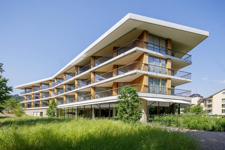 Klinik Schloss Mammern 新公园侧翼丨瑞士丨Baumann Roserens Architekten-14