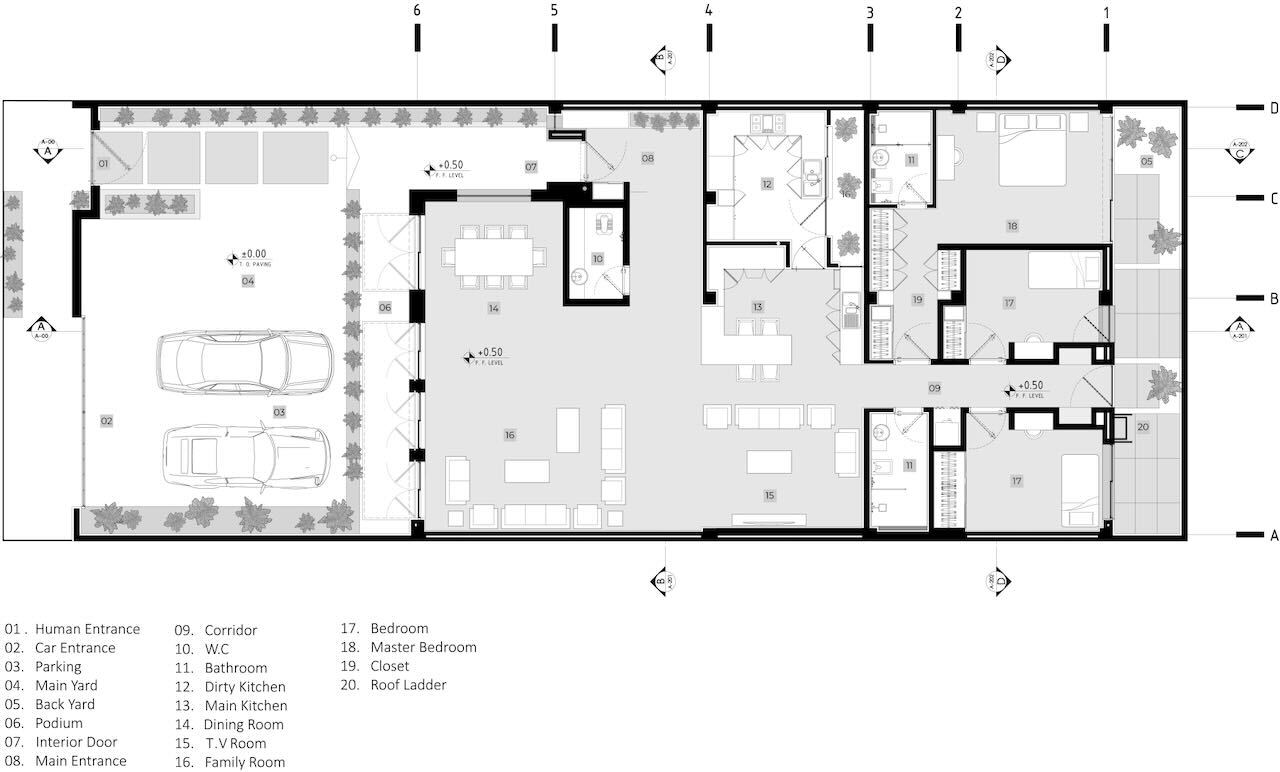 伊朗 Gonbade Kavus 别墅 Vosagh House丨4 Architecture Studio-18