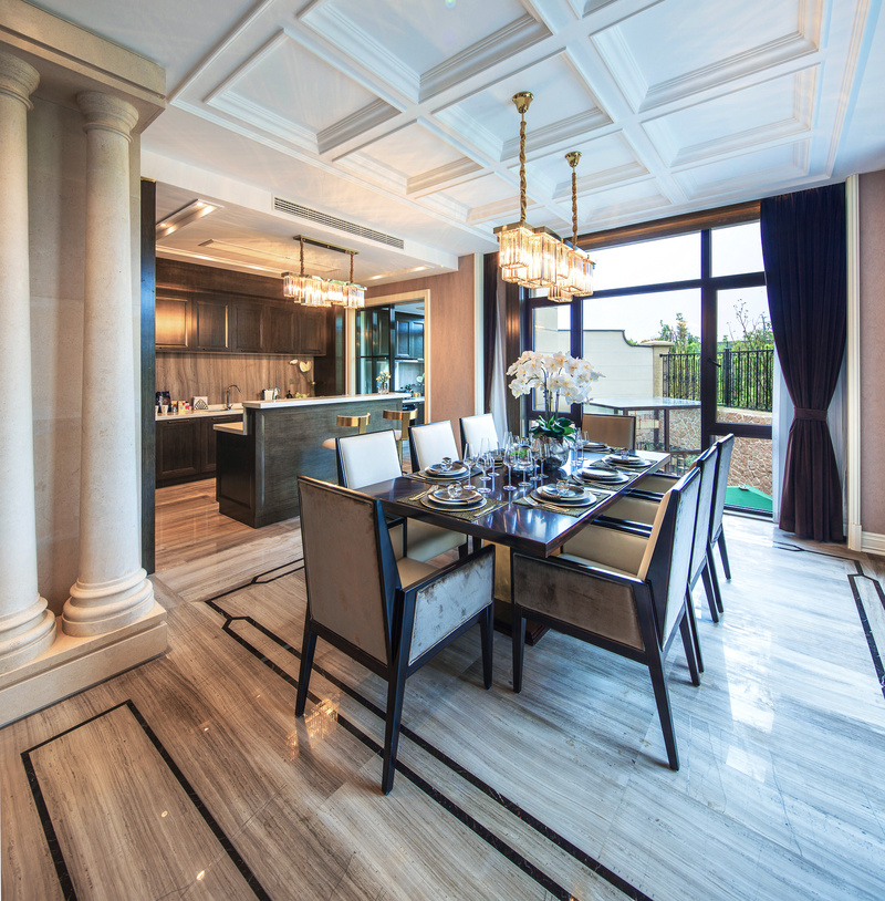 绍兴御香园四期独栋样板房 | 后现代美式奢华的艺术呈现-24