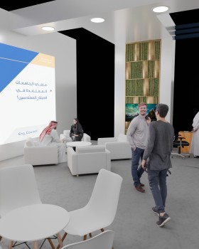 Saudi council of engineers booth (10x7)