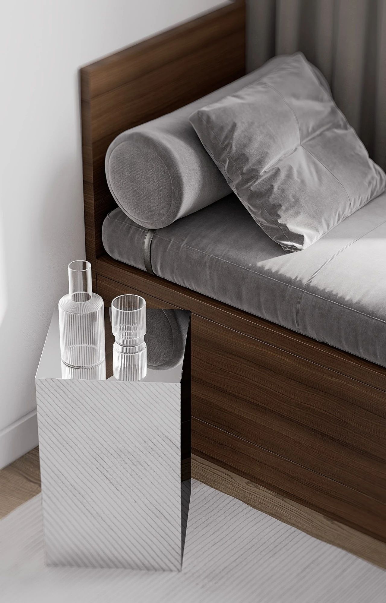 31㎡纯净白色系小户型设计丨Anastasia Ershova-13