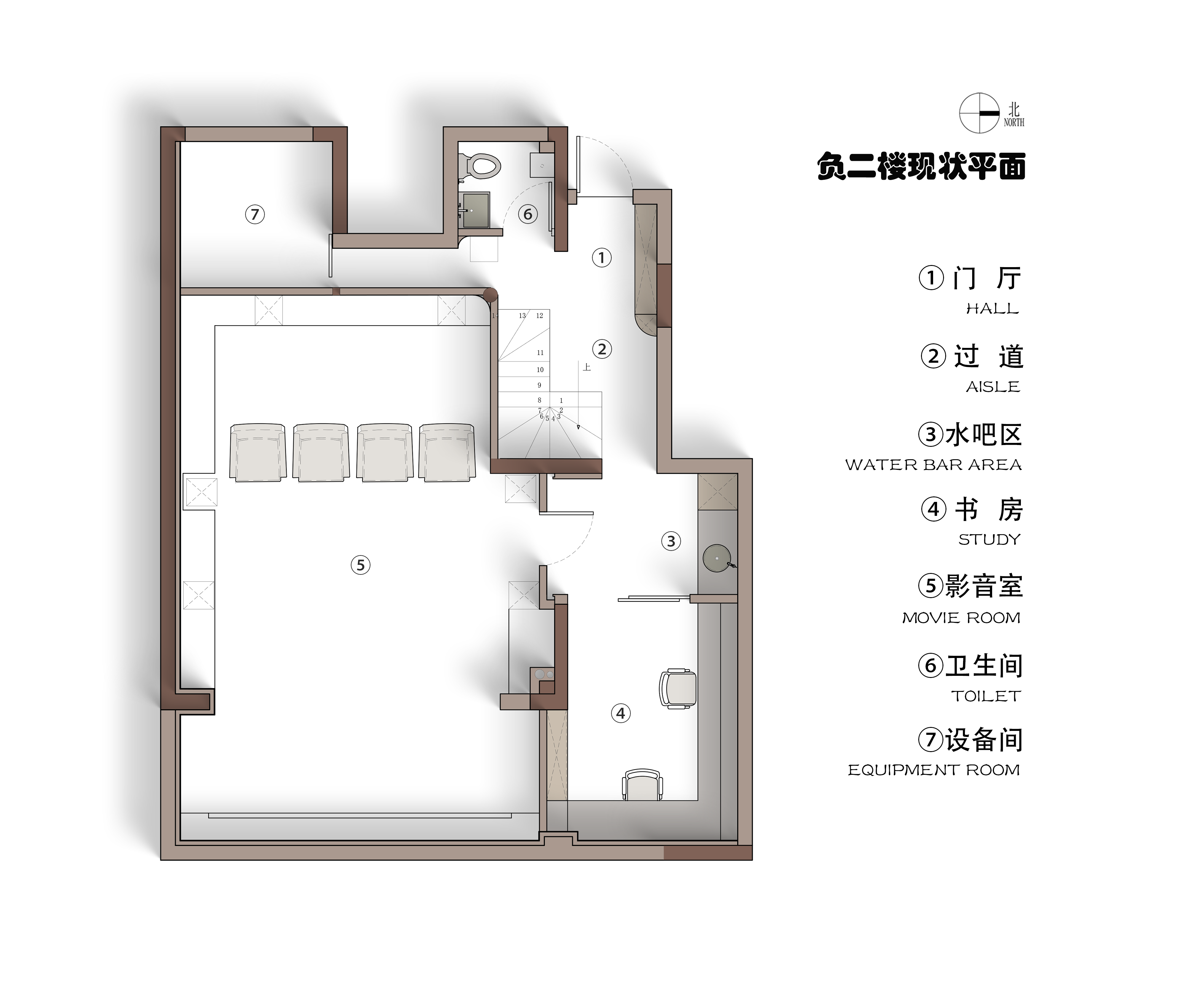 300㎡解构主义空间,建筑系海归独居男的精神自留地-52
