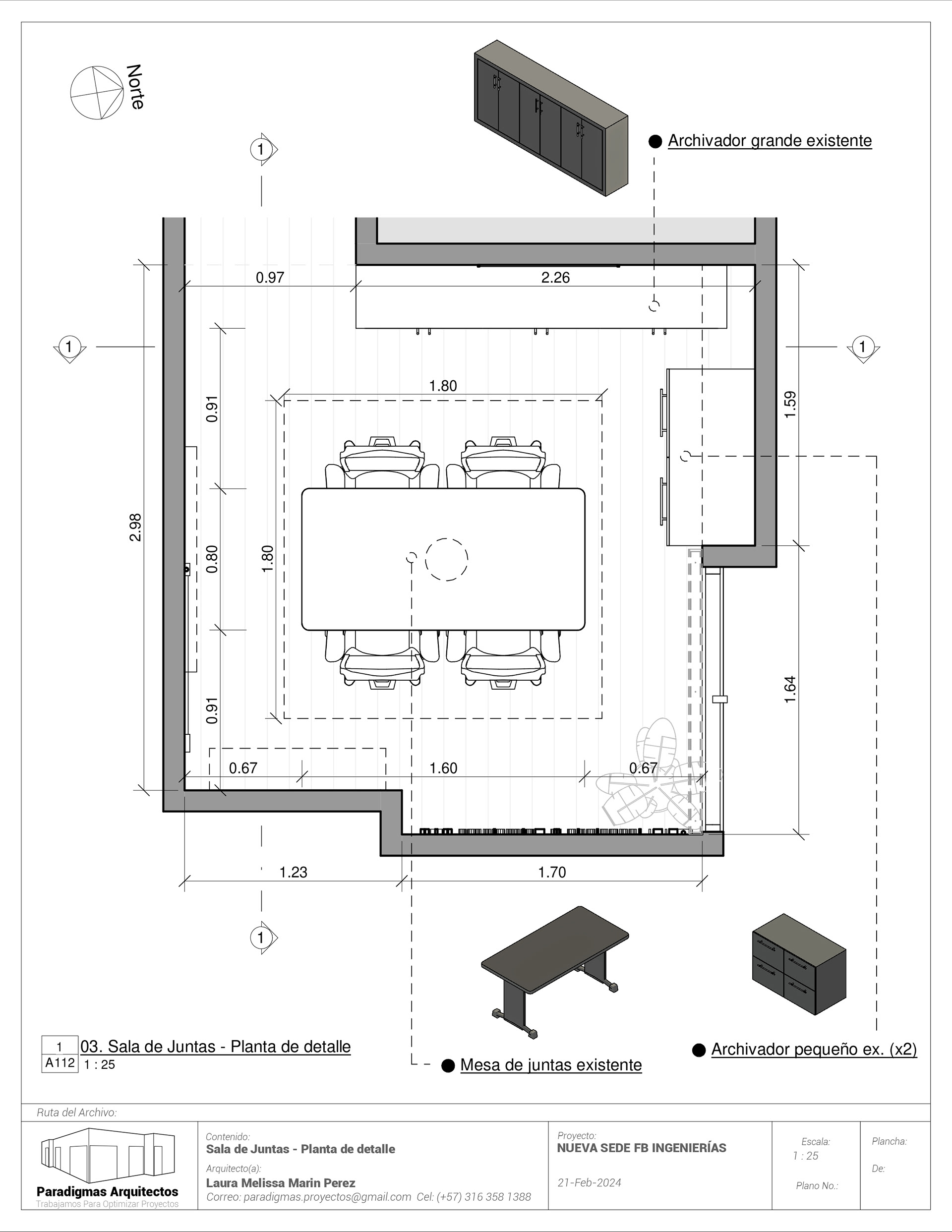 FB 工程与结构公司新总部办公室设计丨哥伦比亚-26