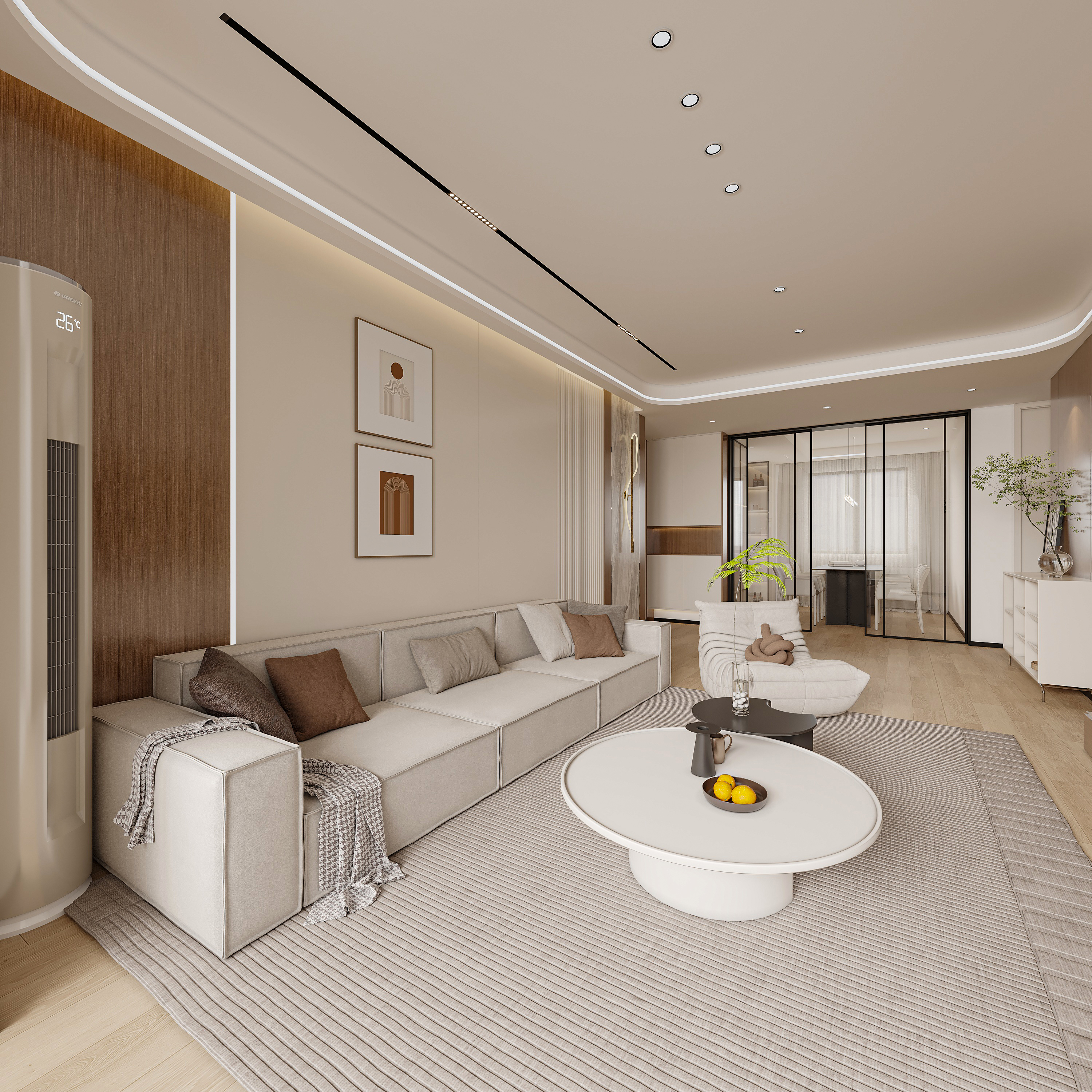 现代风格装修，将“温柔”感诠释地恰到好处！-4