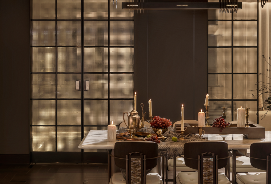 郑州招商・揽阅143户型样板间丨中国河南丨软装设计为元禾大千,未提及硬装设计方-36