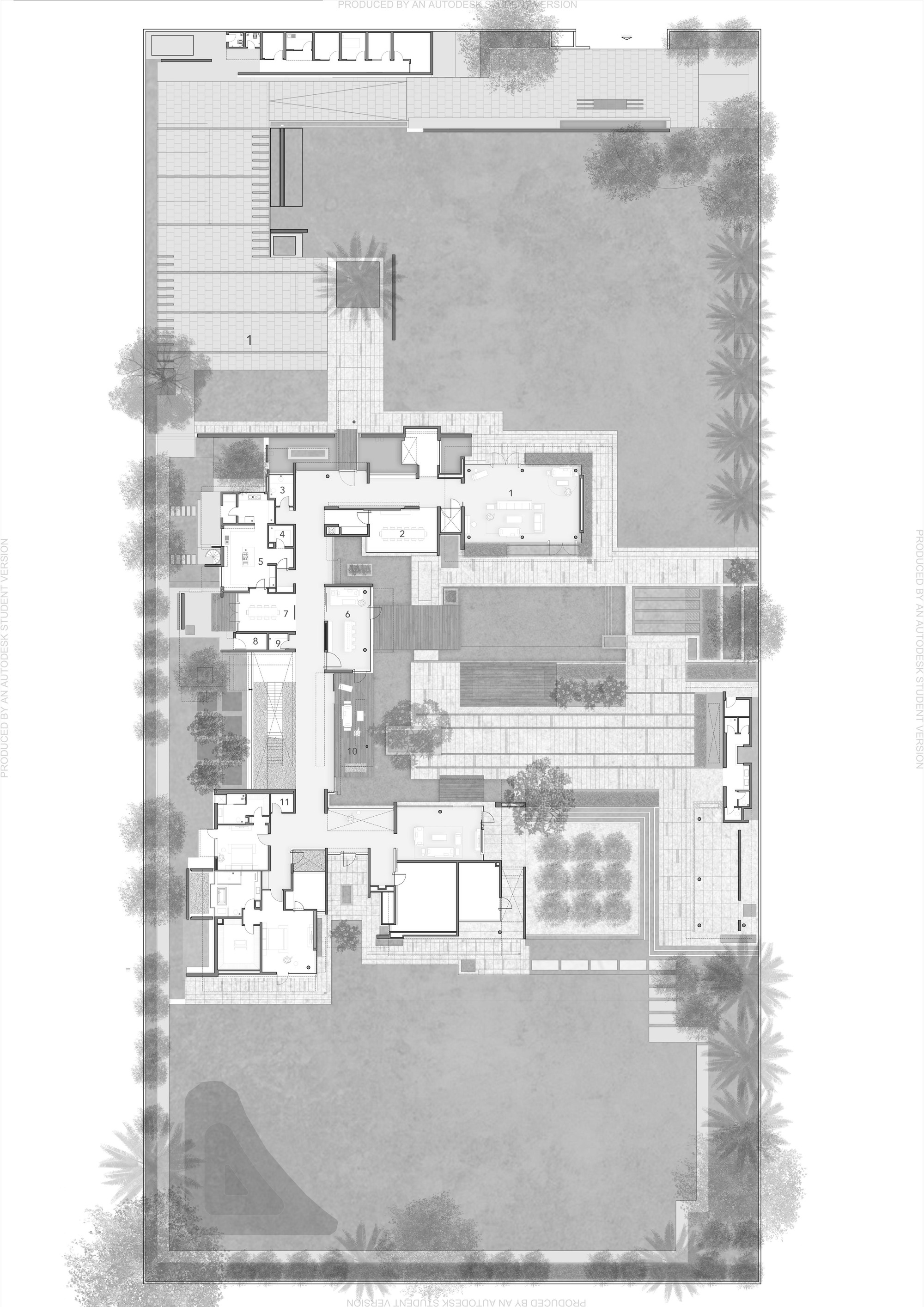 门廊屋丨印度新德里丨DADA & Partners-16