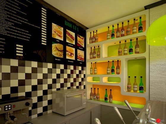 富恩拉夫拉达小吃店设计与装饰-1