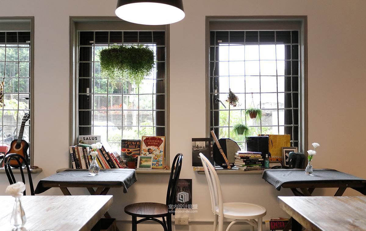 名尧设计--小清新质感 轻工业咖啡厅-26