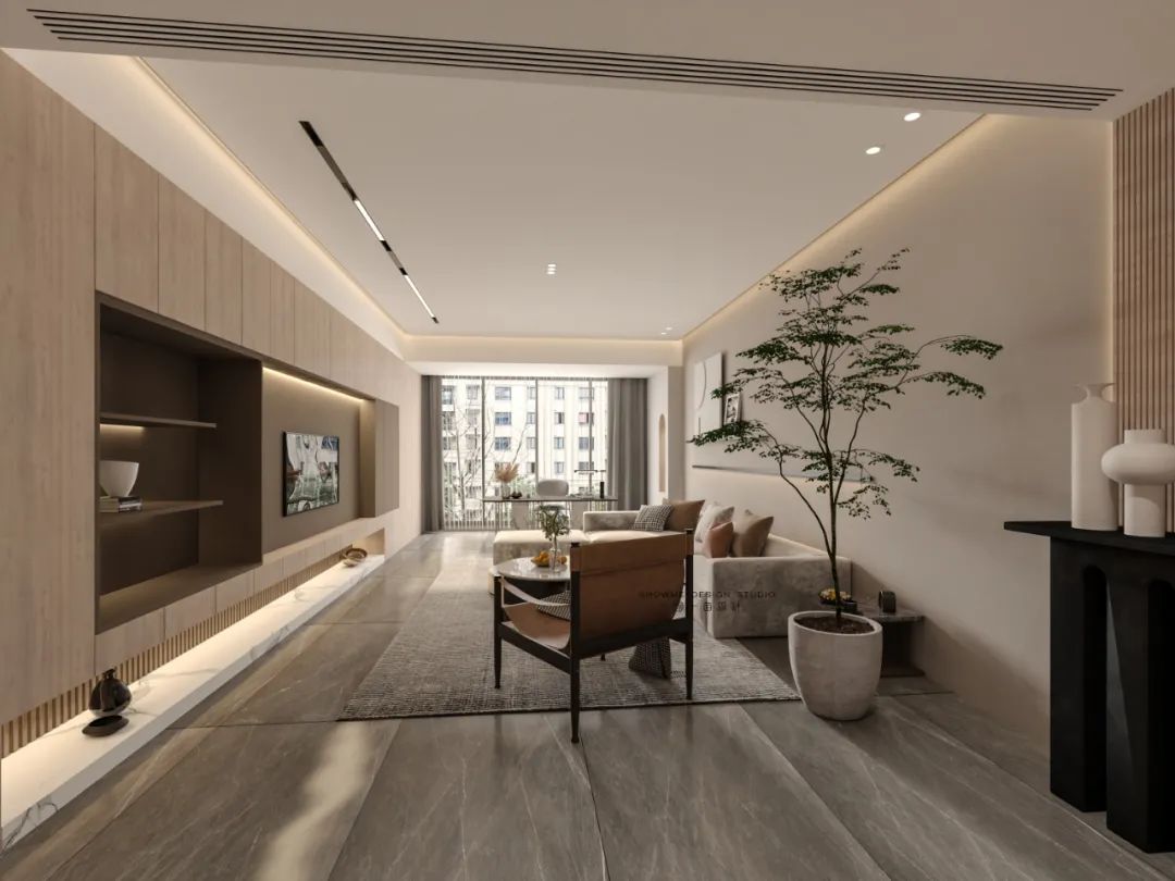 十亩设计 || 金科王府 || 现代木质 || 172㎡ 自然温馨空间-16