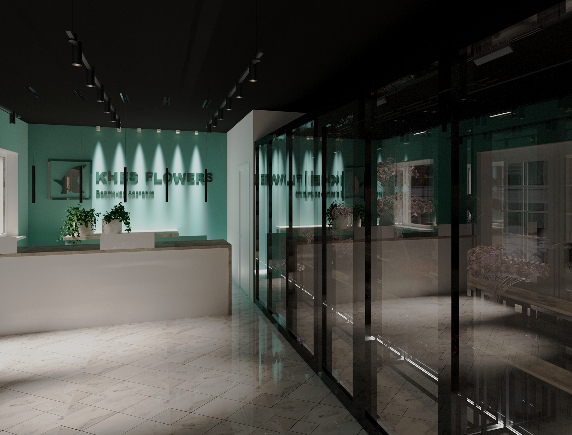 KHES flowers 花店设计丨俄罗斯喀山-20