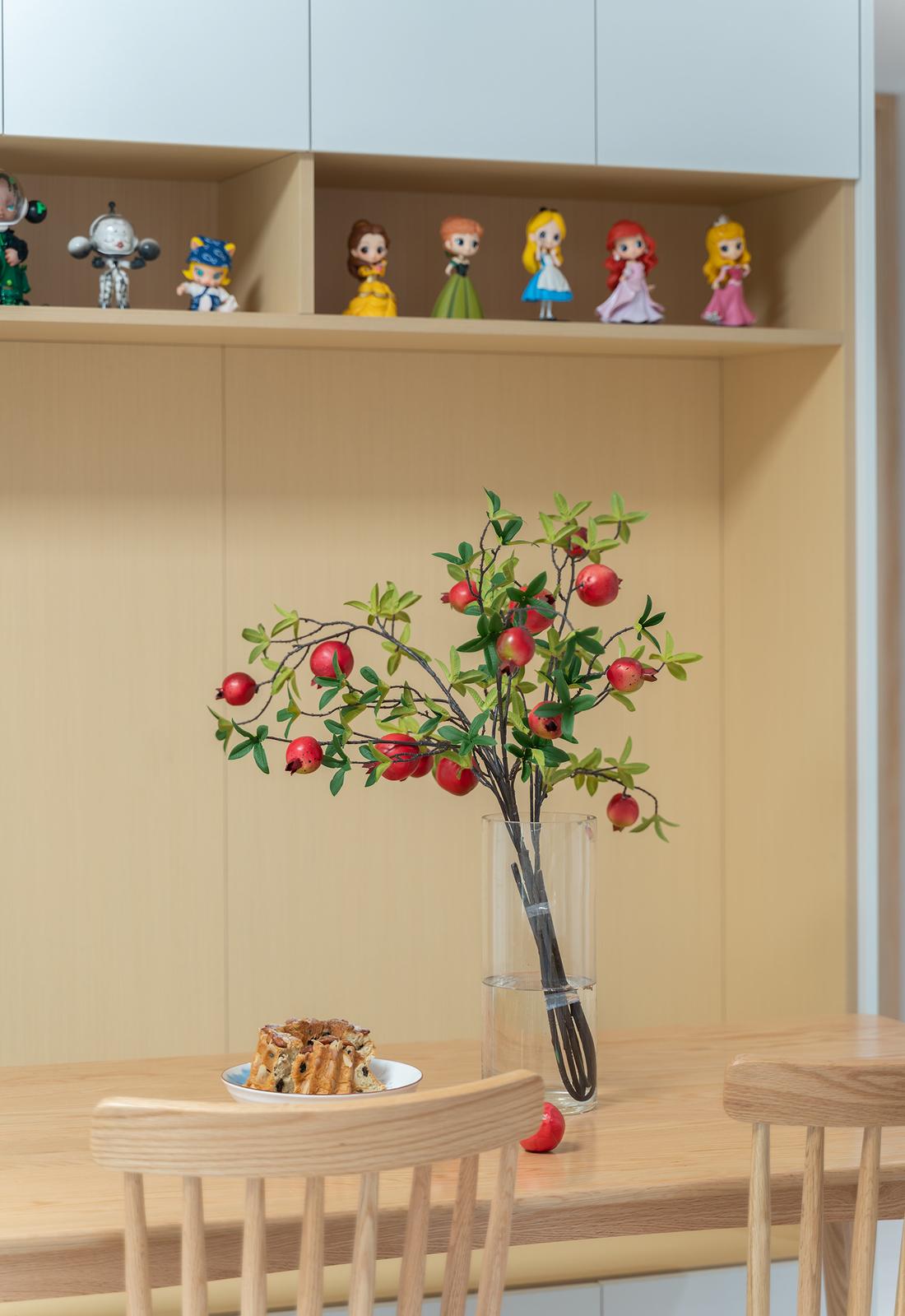 日式原木风超强收纳 140m²婚房设计-33