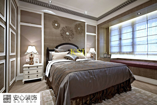 太仓港城之家133平米三居装修-13