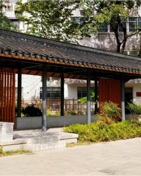 昆山市富春苑口袋公园设计丨中国江苏丨上海亦境建筑景观有限公司,上海交通大学设计学院风景园林研究所