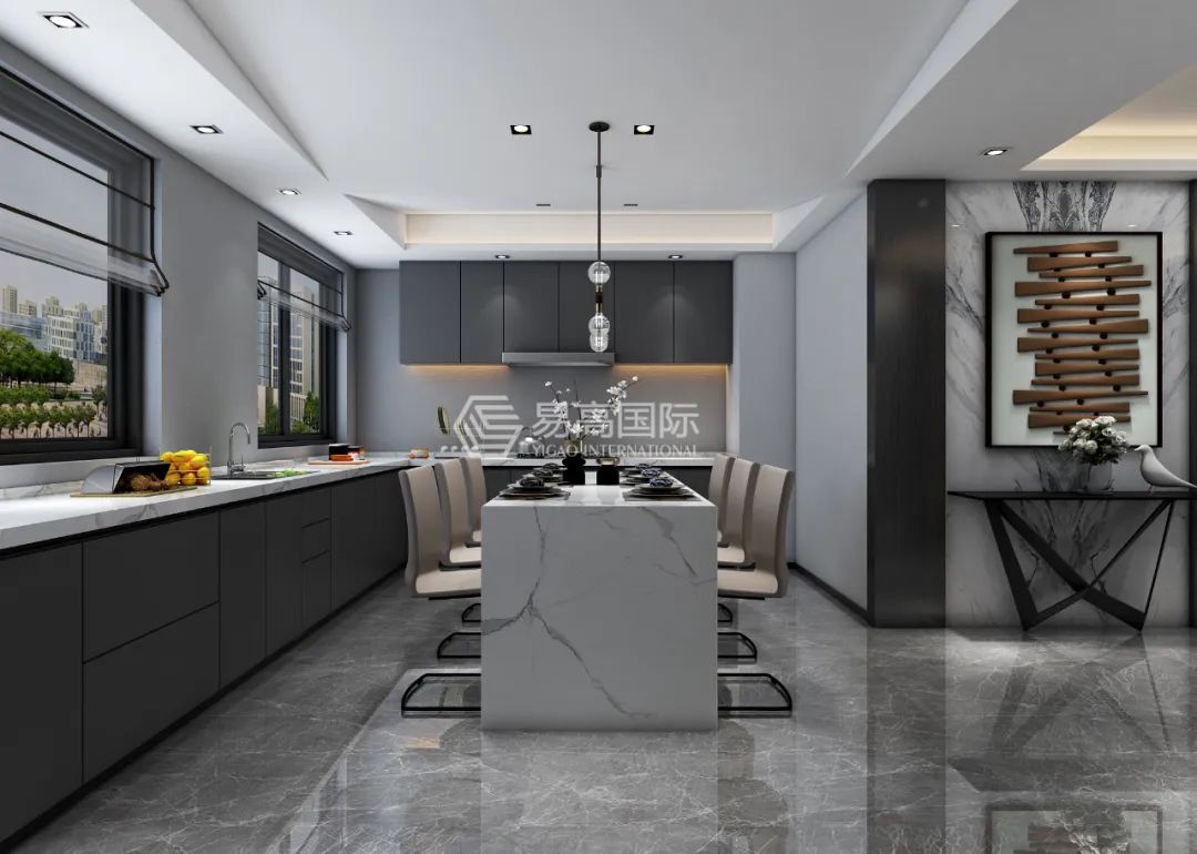 现代极简西安南湖九号院,武登高赋予空间更深层意义-22