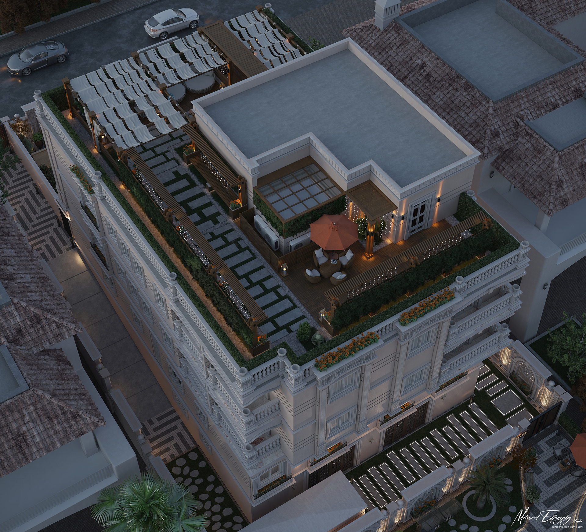 别墅屋顶设计丨me-16