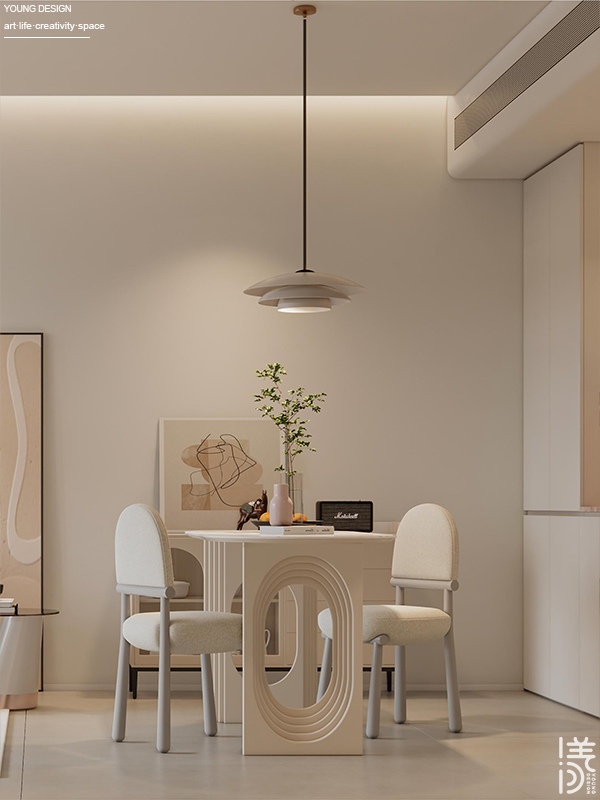 奶油风独居设计丨深圳漾空间设计有限公司-27