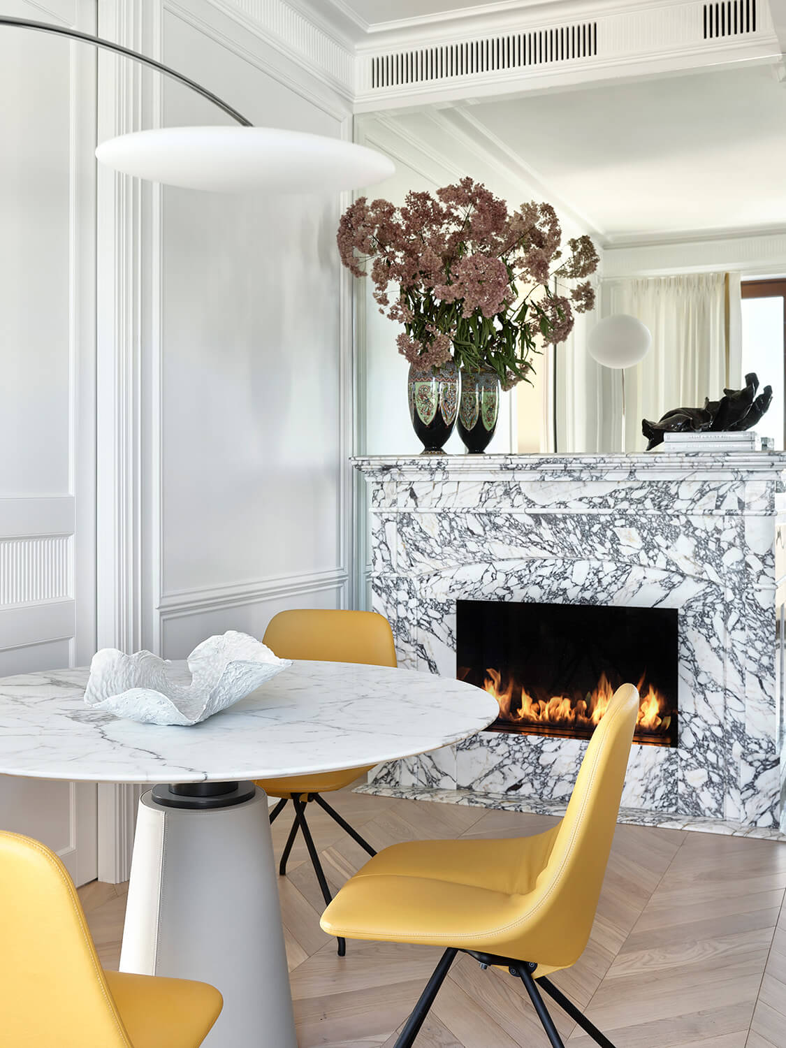 莫斯科明亮优雅的公寓丨俄罗斯莫斯科丨ELKA Interiors-23