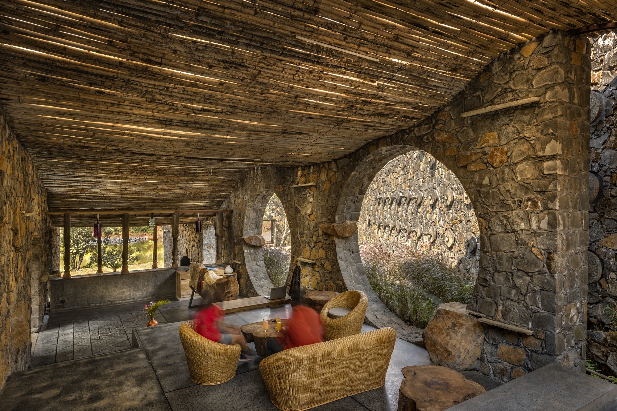 康丹静修度假村丨印度丨PMA madhushala-38