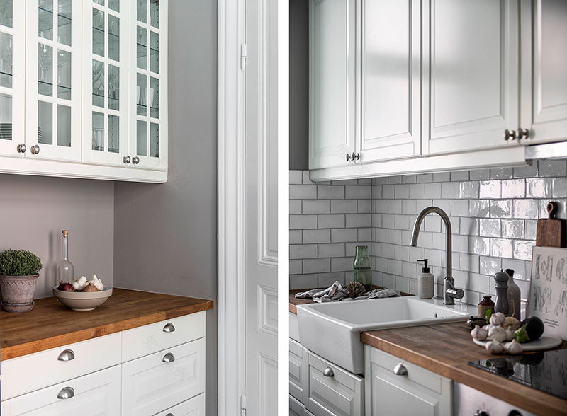 瑞典温馨公寓设计 | 书架与暖色调打造舒适空间-13