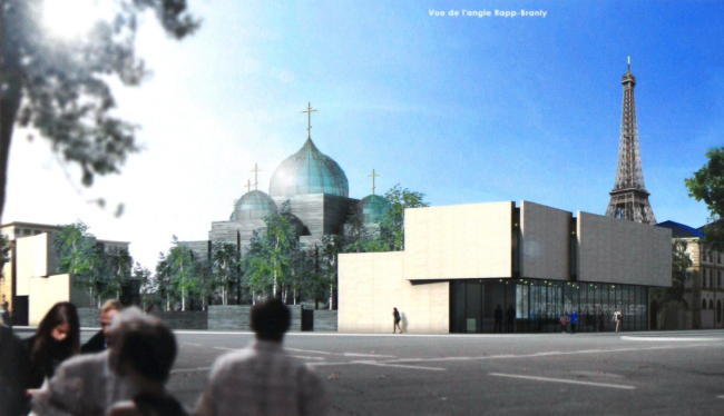 俄罗斯精神文化中心和圣三一教堂丨法国巴黎丨让  米歇尔·威尔莫特（Wilmotte&Associés SA）-48