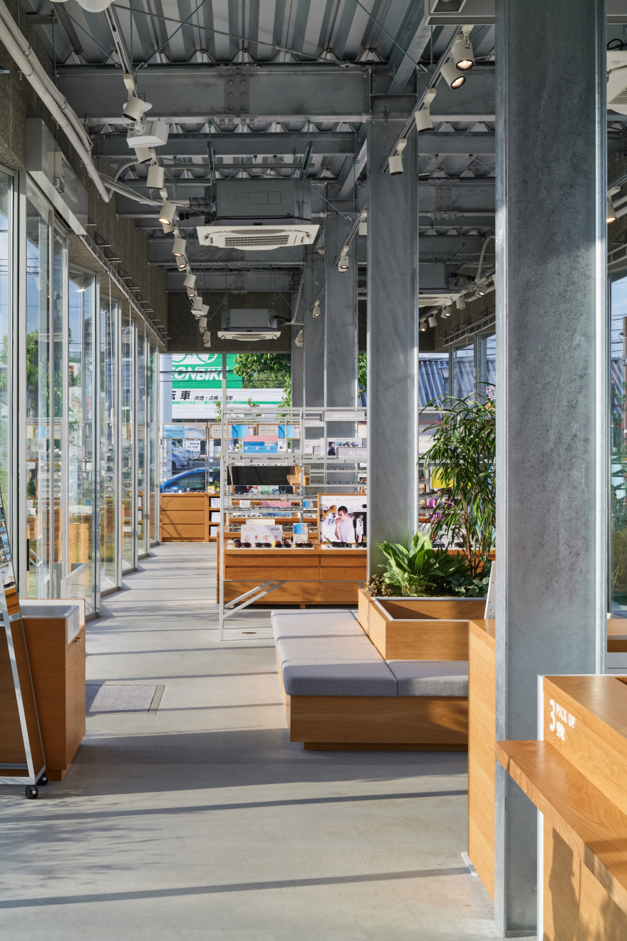 JINS Sendai Izumi 眼镜店丨日本丨Yohei Kawashima architects inc.-43