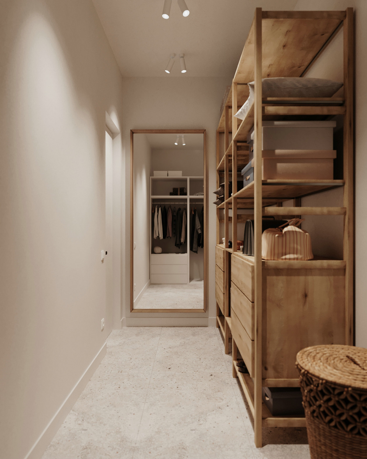 167㎡原木色系室内设计-12