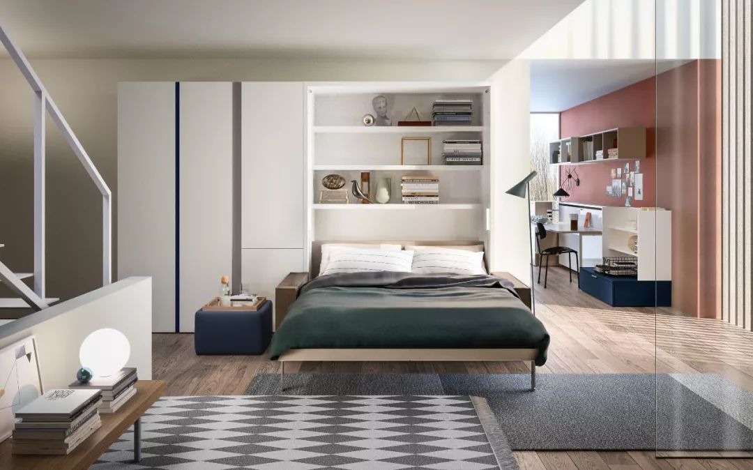 小卧室逆袭，颜值功能两不误-43