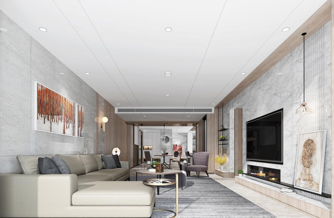 轻美式山景宅 生活与自然相融-22