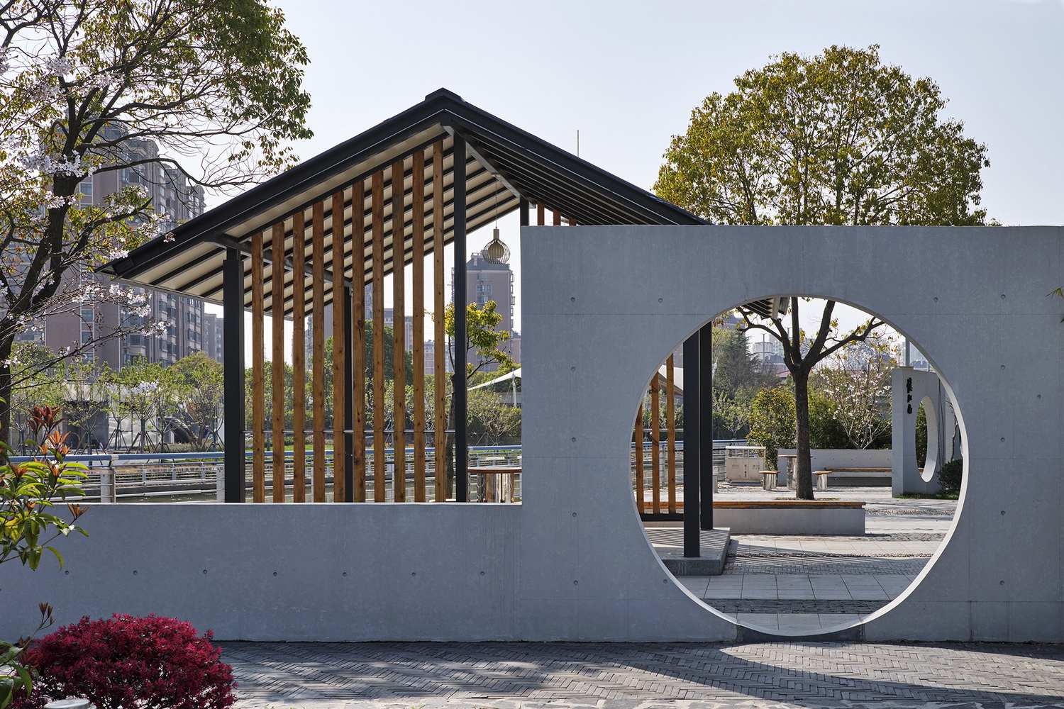 上海浦东金桥镇永建路小公园丨中国浦东新区丨上海善祥建筑设计有限公司-73