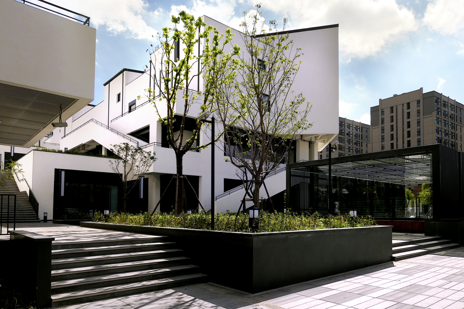 上海南翔邻里中心·空中村落-17