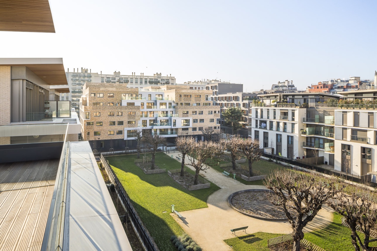 巴黎生态区砖砌云层公寓-67